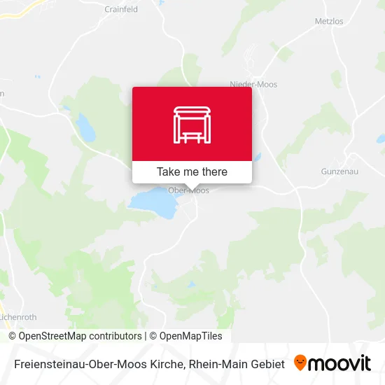 Freiensteinau-Ober-Moos Kirche map