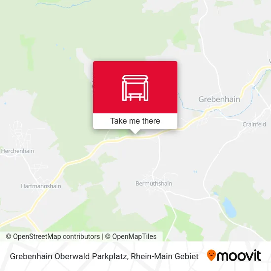 Карта Grebenhain Oberwald Parkplatz