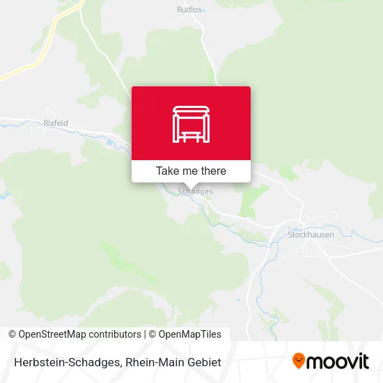 Карта Herbstein-Schadges