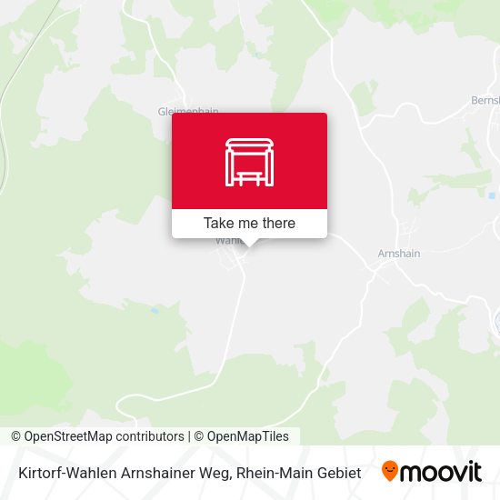 Kirtorf-Wahlen Arnshainer Weg map