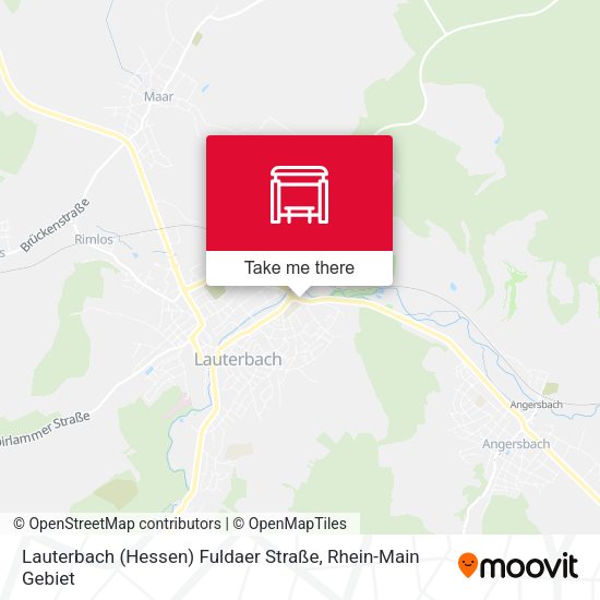 Lauterbach (Hessen) Fuldaer Straße map