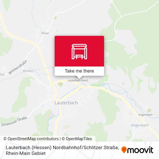Lauterbach (Hessen) Nordbahnhof / Schlitzer Straße map