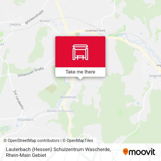 Lauterbach (Hessen) Schulzentrum Wascherde map