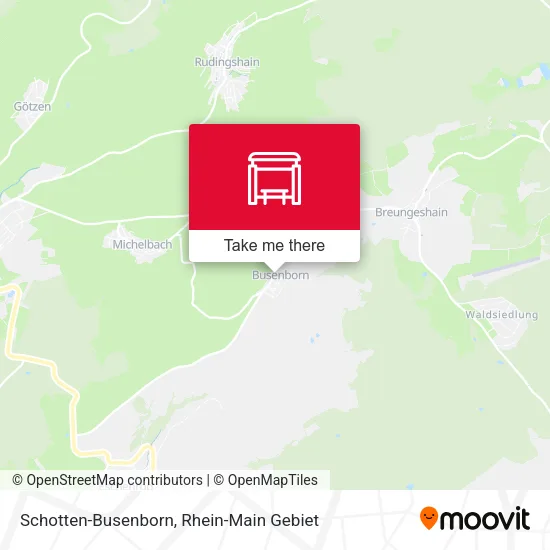 Карта Schotten-Busenborn