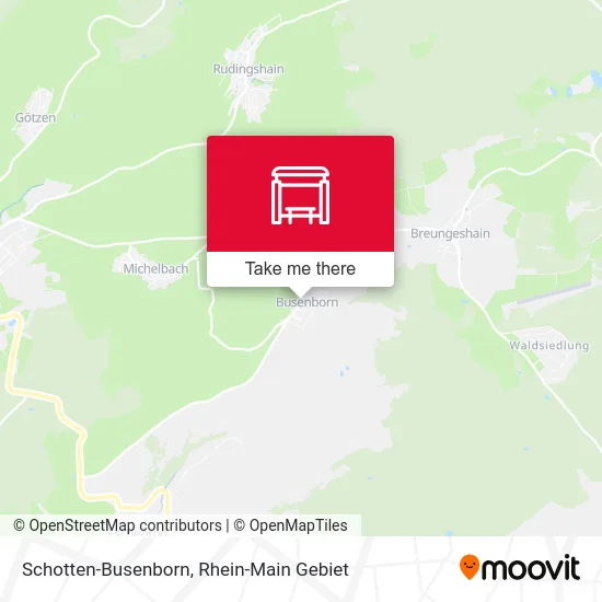 Карта Schotten-Busenborn