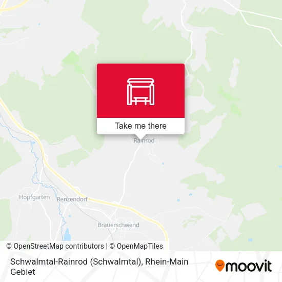 Карта Schwalmtal-Rainrod