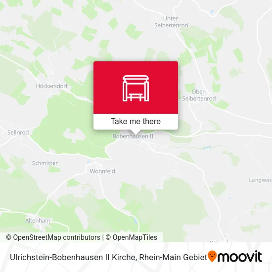 Карта Ulrichstein-Bobenhausen II Kirche