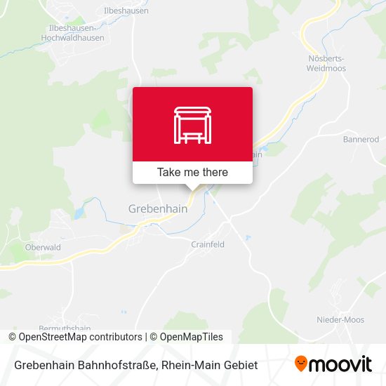 Grebenhain Bahnhofstraße map