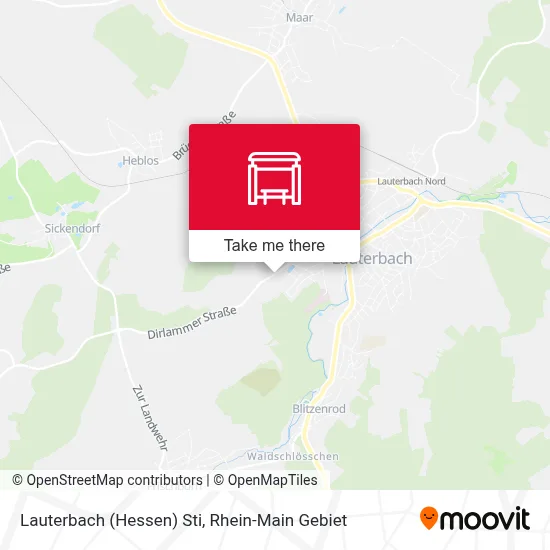 Lauterbach (Hessen) Sti map