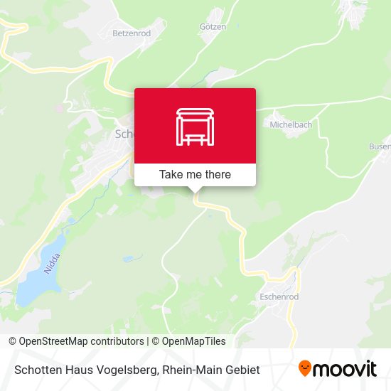 Schotten Haus Vogelsberg map