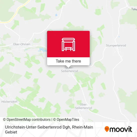 Карта Ulrichstein-Unter-Seibertenrod Dgh