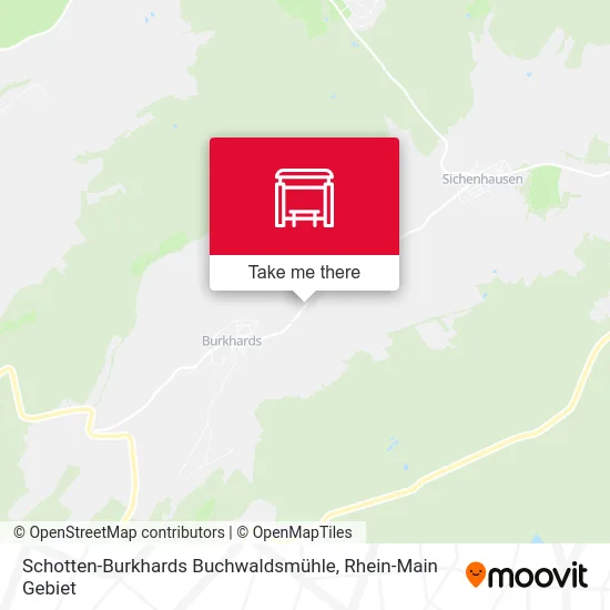 Карта Schotten-Burkhards Buchwaldsmühle