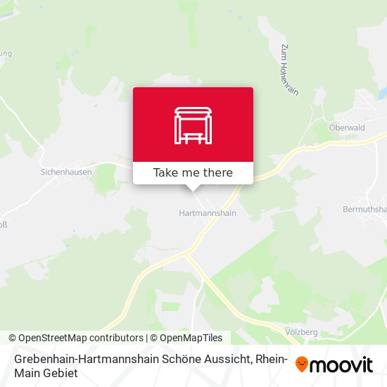 Grebenhain-Hartmannshain Schöne Aussicht map