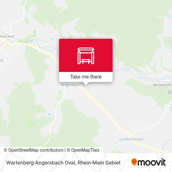 Карта Wartenberg-Angersbach Oval