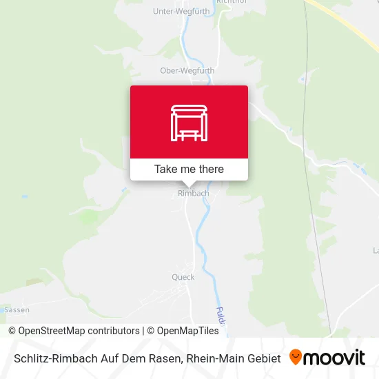 Карта Schlitz-Rimbach Auf Dem Rasen