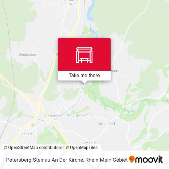 Petersberg-Steinau An Der Kirche map