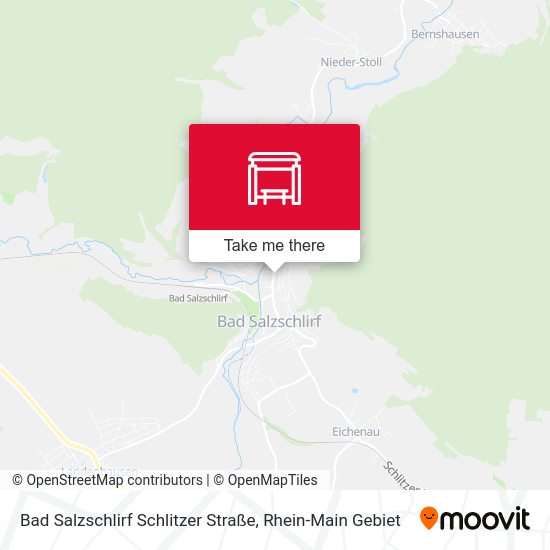 Bad Salzschlirf Schlitzer Straße map
