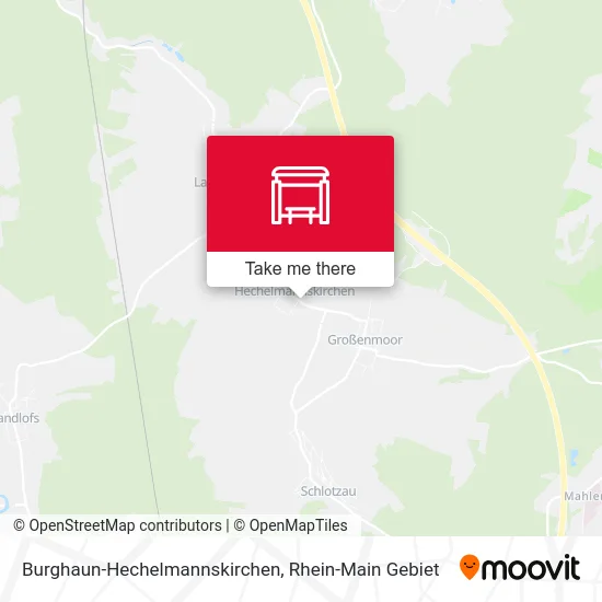 Карта Burghaun-Hechelmannskirchen