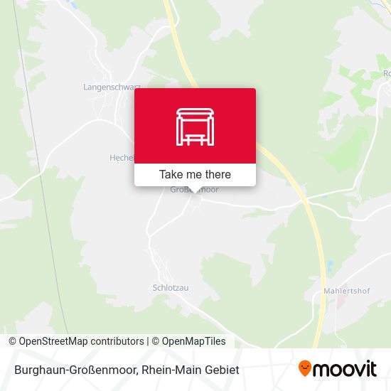 Карта Burghaun-Großenmoor