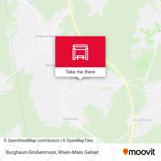 Карта Burghaun-Großenmoor
