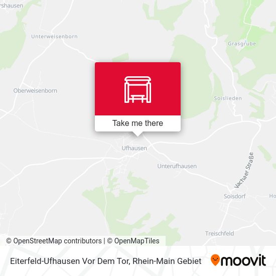 Карта Eiterfeld-Ufhausen Vor Dem Tor