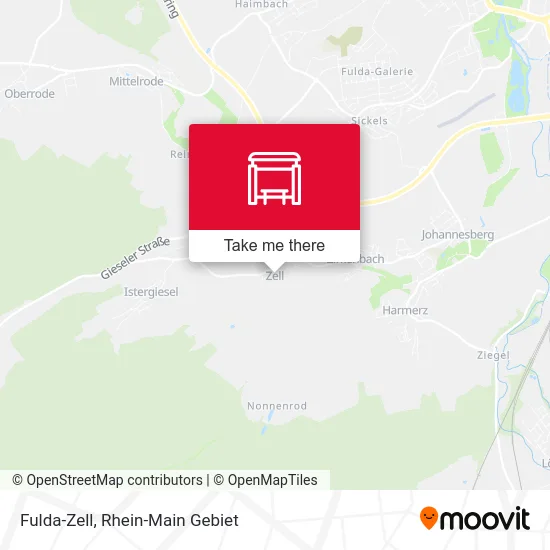 Fulda-Zell map