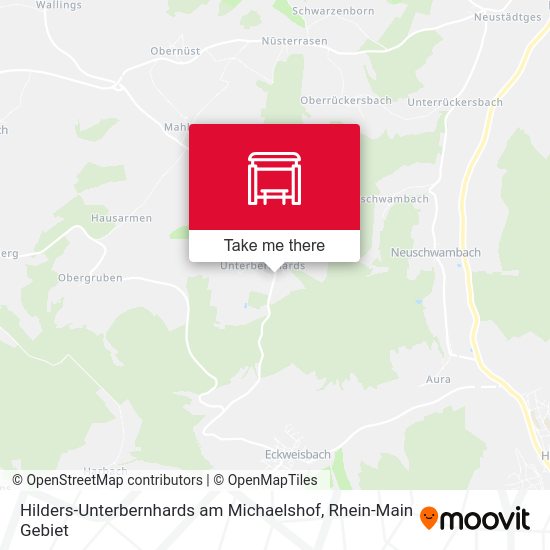 Hilders-Unterbernhards am Michaelshof map