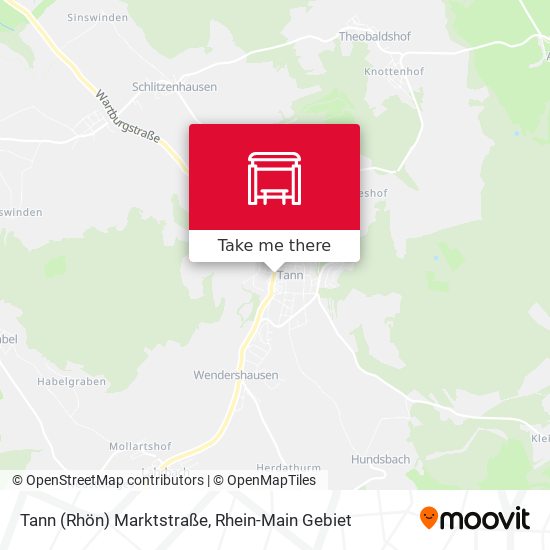 Tann (Rhön) Marktstraße map