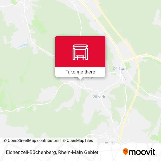 Карта Eichenzell-Büchenberg