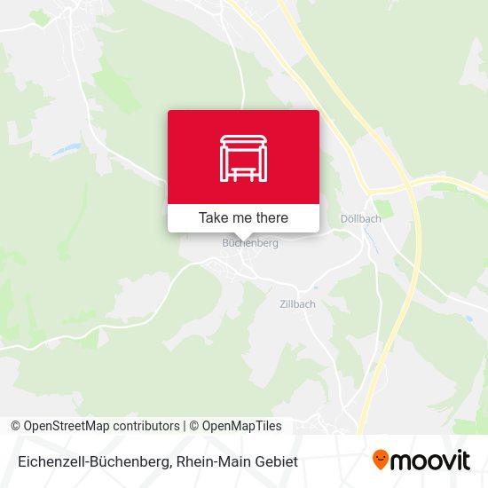 Карта Eichenzell-Büchenberg