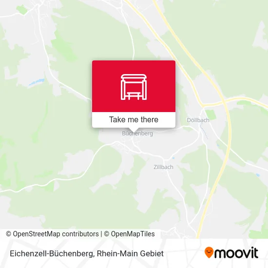 Карта Eichenzell-Büchenberg