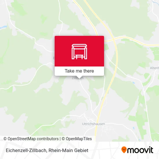 Карта Eichenzell-Zillbach