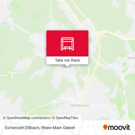 Карта Eichenzell-Zillbach