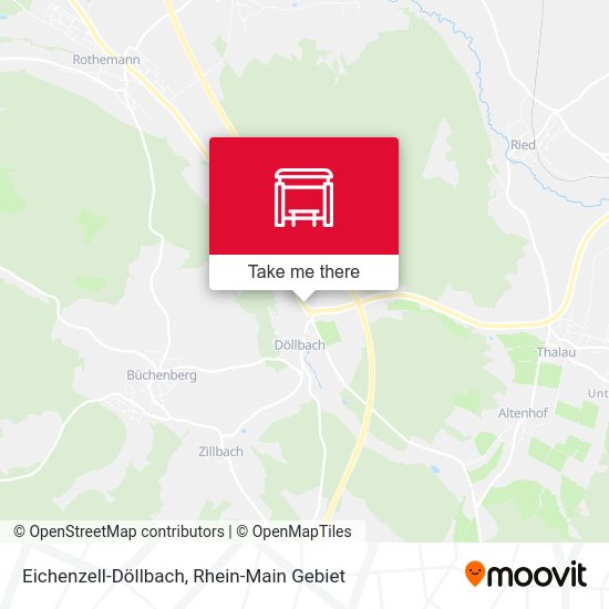 Карта Eichenzell-Döllbach