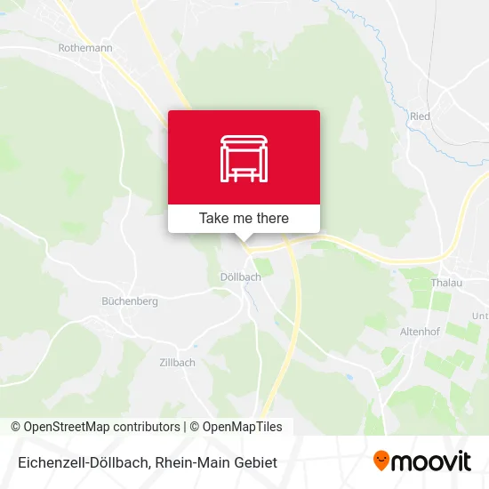 Карта Eichenzell-Döllbach