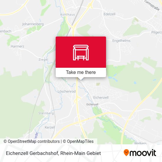 Карта Eichenzell Gerbachshof