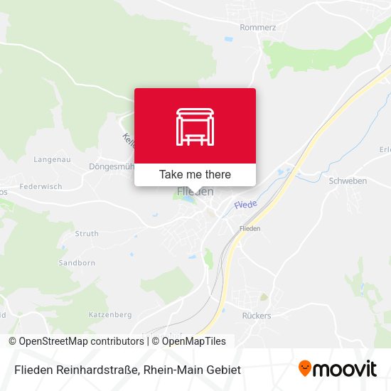 Flieden Reinhardstraße map