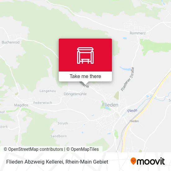 Карта Flieden Abzweig Kellerei