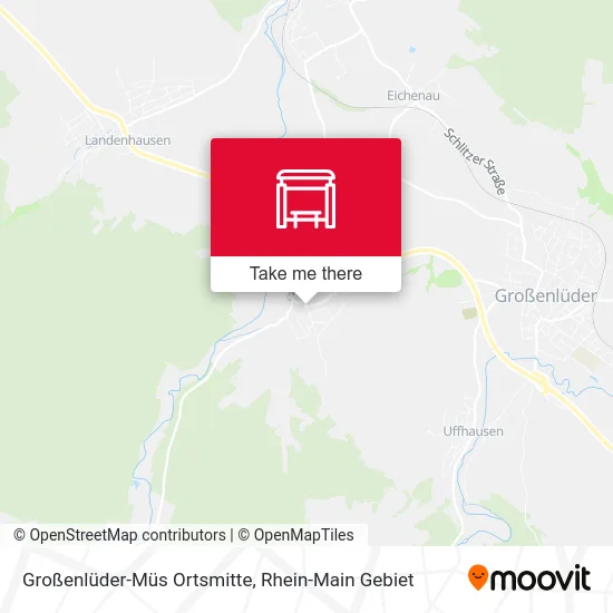 Großenlüder-Müs Ortsmitte map