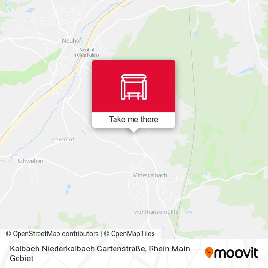 Kalbach-Niederkalbach Gartenstraße map