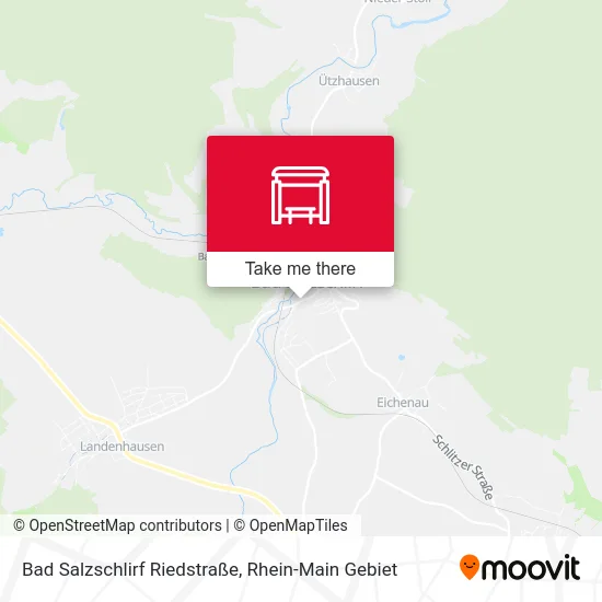 Карта Bad Salzschlirf Riedstraße