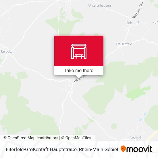 Eiterfeld-Großentaft Hauptstraße map