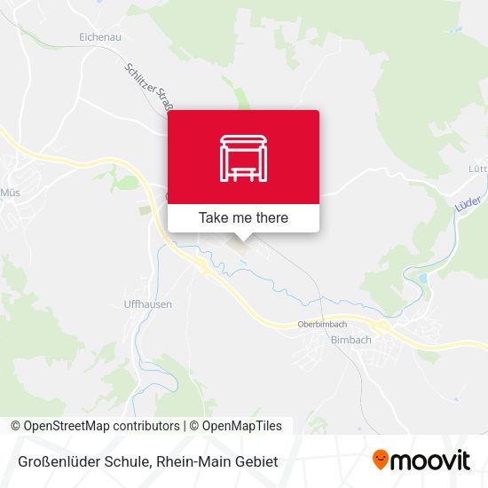 Großenlüder Schule map
