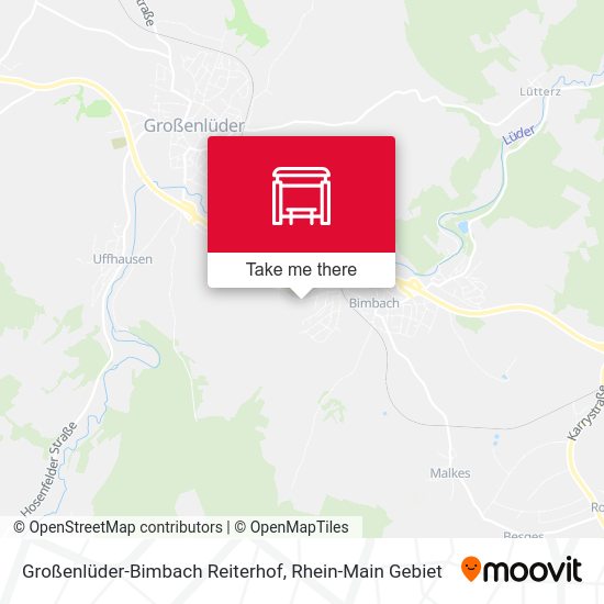 Großenlüder-Bimbach Reiterhof map