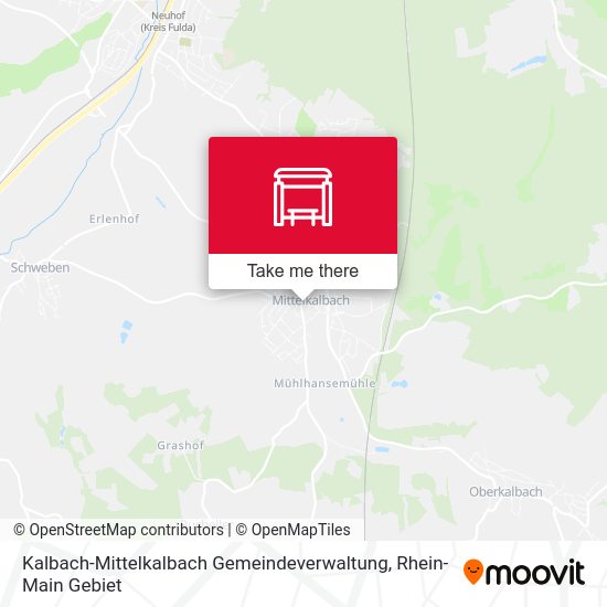 Kalbach-Mittelkalbach Gemeindeverwaltung map
