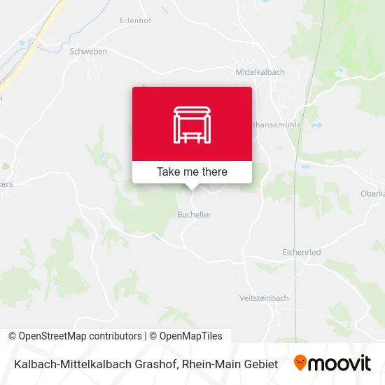 Карта Kalbach-Mittelkalbach Grashof