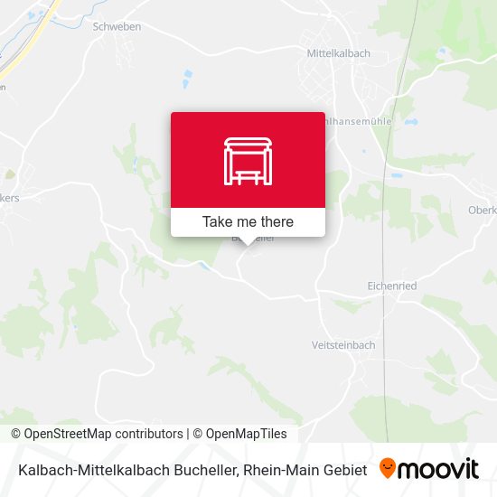 Kalbach-Mittelkalbach Bucheller map