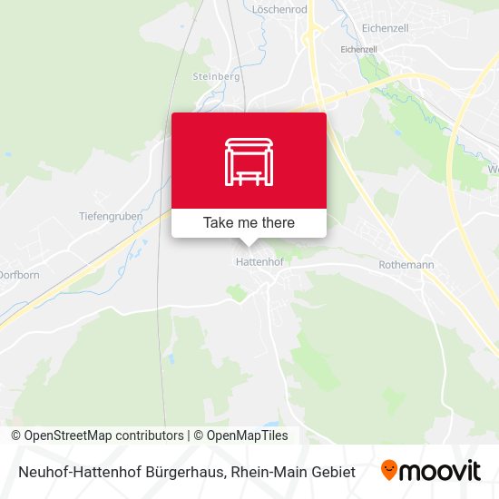 Neuhof-Hattenhof Bürgerhaus map