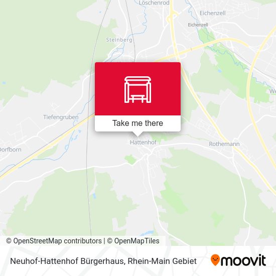 Neuhof-Hattenhof Bürgerhaus map