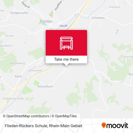 Flieden-Rückers Schule map